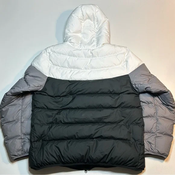 Nike Sportswear Down-Fill Windrunner Shield Puffer Jacket White Black - Picture 2 of 6